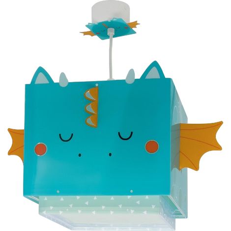 Lustre Chambre Lampe Suspension Plafonnier Pour Enfants, Little Dragon les animaux, 64382M, E27 (1/5)