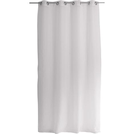 Voilage en tissu sablé effet satiné grande hauteur SABLÉ (1/5)