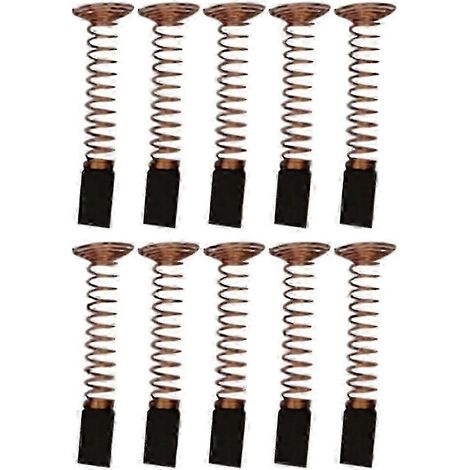Lot de 10 balais de charbon pour moteur Dremel 3000/200 (pièces de rechange pour outils rotatifs électriques) (1/4)