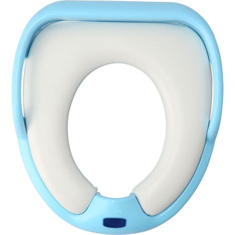 Siège de toilette pour enfant, réducteur de toilettes souple, coussin d'apprentissage pour bébé (1/5)