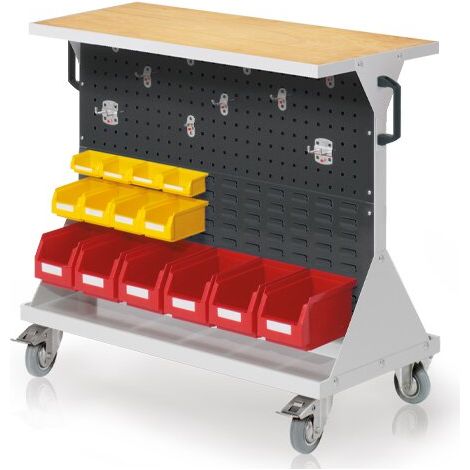 RasterMobil® Rollwagen - Größe 2 Maße in mm (BxTxH): 1000 x 500 x 890