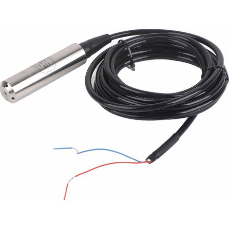Transmetteur de niveau de liquide capteur de projection alarme sonde de contrôle réservoir d'eau DC24V QDW30A (ligne 4 mètres 4 gamme) Ligne de mètres Gamme (1/5)