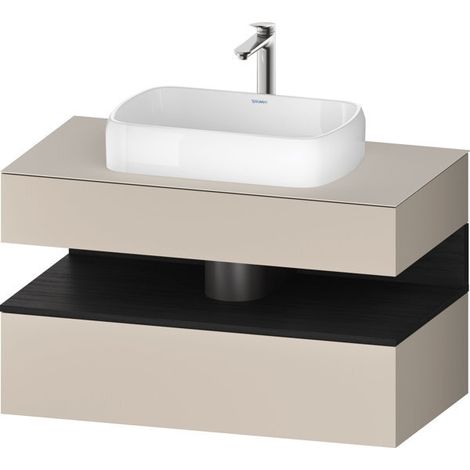 Duravit Collection One Konsolenwaschtischunterbau, 1 Auszug, 1 (1/2)