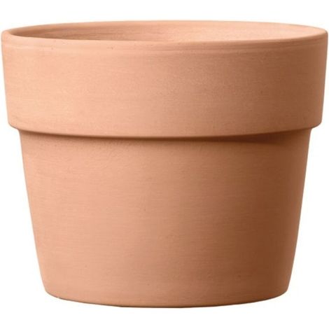DEROMA - Cache-pot Perfetto White 15cm rose (1/3)