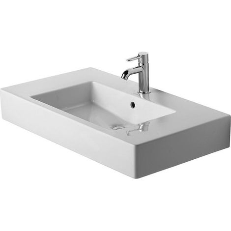 Meuble lavabo VERO avec réservoir d'eau 850x490mm 1 HL we WG (1/3)