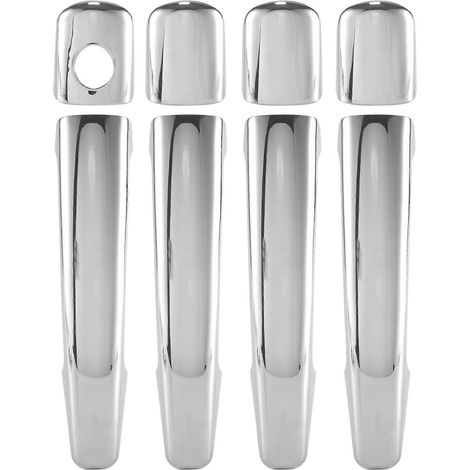 Garniture de poignée de porte chromée pour C4 C4 C6 (1/5)