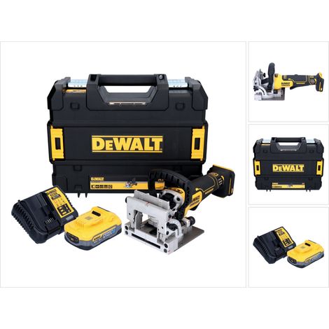 DeWalt DCW 682 H1T fresa per tasselli piatti a batteria 18 V 102 x 20 mm senza spazzole + 1x batteria Powerstack 5,0 Ah + caricatore + TSTAK (1/5)