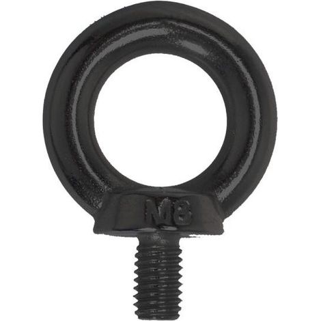 Vis Anneau de levage M6X11 Inox A4 Noir