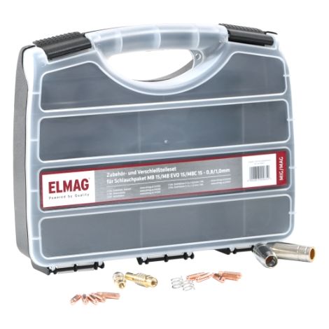 Set di accessori e pezzi di ricambio per MB 15/MB EVO 15/MBC15/0,8/1,0 mm