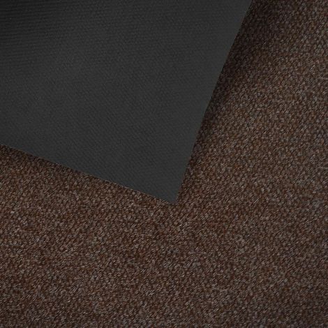 Dalle moquette Hong Kong, Marron 120 x 100 cm (1/5)