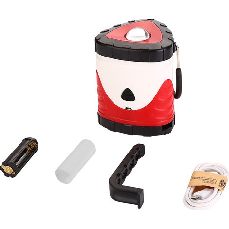 Lampe LED Rechargeable USB - Lampe De Camping Portative - Éclairage Multifonctionnel Extérieur - 1 Pièce (1/5)