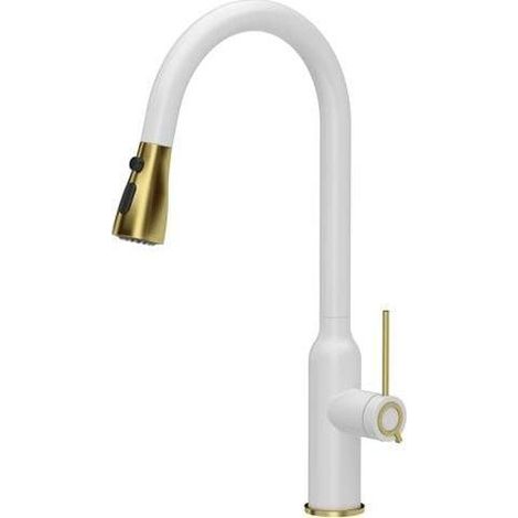 Quadron Jessica Q LINE Rubinetto PullOut Dorato