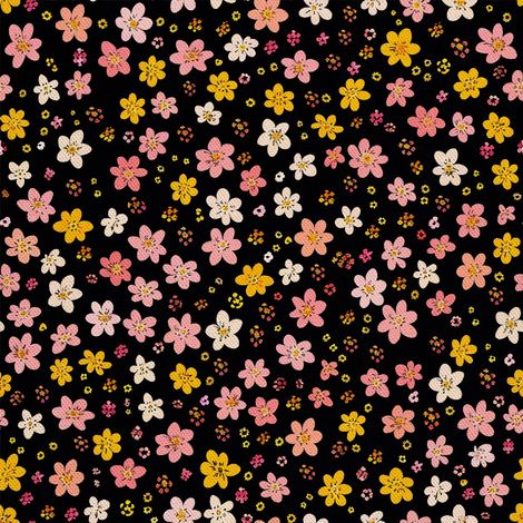 Tela decorativa para exteriores Oxford - Motivo floral I DX5463 (1/5)
