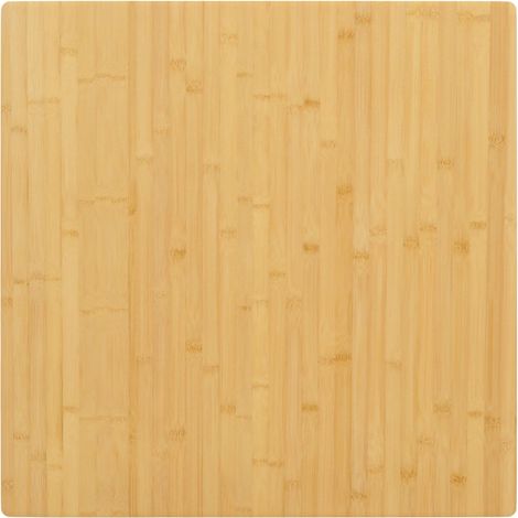 Tischplatte 70x70x2,5 cm Bambus