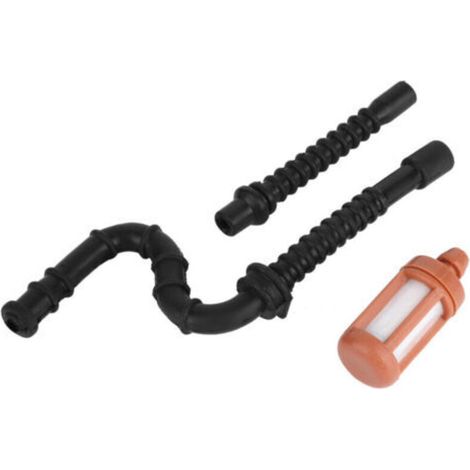 Kit Filtrant Carburant - 1 Tuyau Carburant + 1 Tube Pression Négative + 1 Élément Filtrant - Compatible Tronçonneuse Stihl 024 026 MS240 MS260 (1/5)