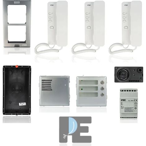 URMET 1150/303 - KIT Citofonico Trifamiliare URMET Sinthesi