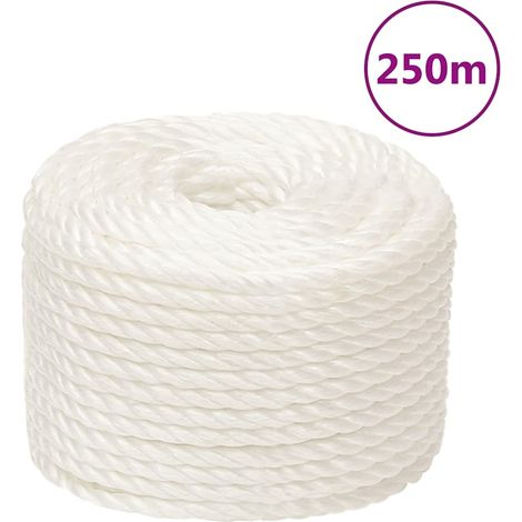 Corde de travail blanche 16 mm 250 m polypropylène (1/5)