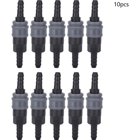 10 Pièces Connecteur Rapide Pneumatique Type C Auto-blocage pour Tuyau Air 8mm 10mm 12mm (1/5)