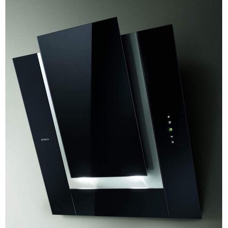 Elica PRF0010404A ICO Cappa a parete 80 cm 801 m³-h Classe A 64 dB Touch colore Nero (1/3)