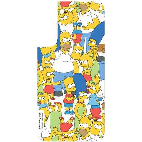 Coque blanche Simpsons pour Samsung Galaxy S22 Plus (1/2)