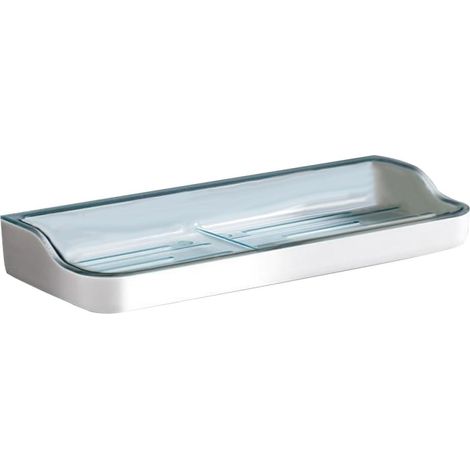 Layer PP Wall Mounted Soap Dish for Bathroom Compact and