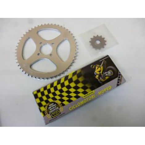 Kit Chaine Origine Mbk 50 X-limit 1997-1999 12x52 - 415 Sans Joints Toriques (1/3)