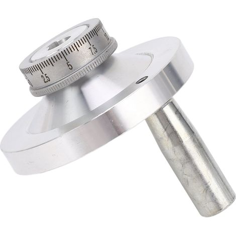 Volant en alliage d'aluminium de 80mm avec manette pour tours miniatures 7x12, 7x14 et modèles 0618