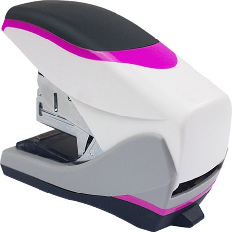 Agrafeuse de bureau demi-barre, capacité de 40 feuilles, faible force, format compact (1/5)
