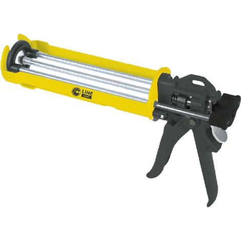 C PISTOLA ALU PROF P/CARTUCCE RESINA BICOM 380ML