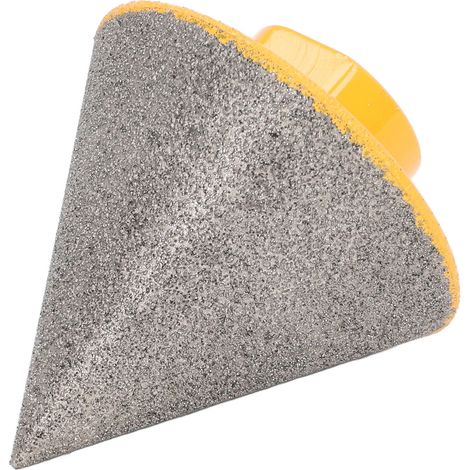 Fraise à chanfreiner diamantée pour le fraisage du granit, agrandissement de trous existants 5/8 po‑11 48 mm (1/5)
