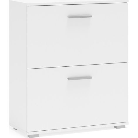 Zapatero Cirveso 121, Blanco, 70x82x32cm, Aglomerado laminado