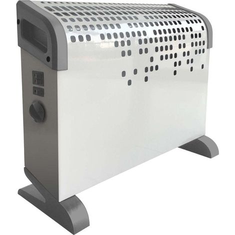Elektrischer Heizkörper poly pool 2000 W weiß 510 mm