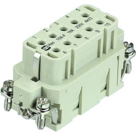 Inserto presa 09 20 010 3101 Harting Contenuto: 1 pz. (1/2)