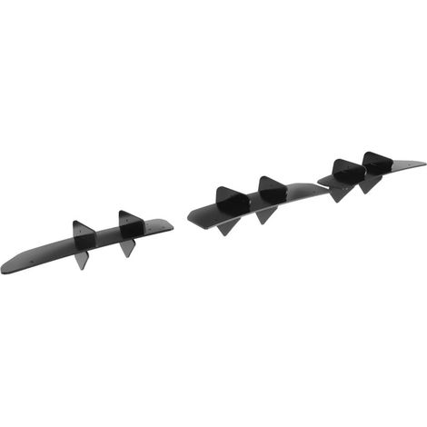 Diffusore labbra paraurti posteriore, nero lucido, design sportivo, compatibile auto dal 2023, aerodinamica migliorata, facile installazione (1/3)