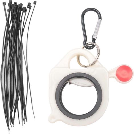 Range-attaches pour serre-câbles électriques, organisateur de serre-câbles phosphorescent, portable et portable. (1/5)