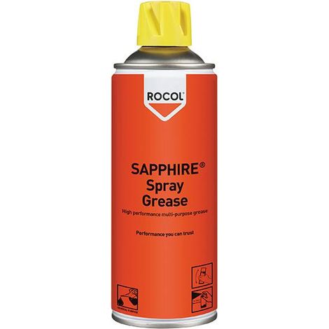 Rocol Sapphire Spray Grease 400Ml (1/3)