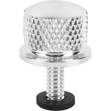 For Harley Seat Bolt For Harley Davidson Saddle Bolt Motorcycle Seat Bolt, Polished Stainless Steel Rear Seat Bolt For Most 1996 Onwards Models (1/5)