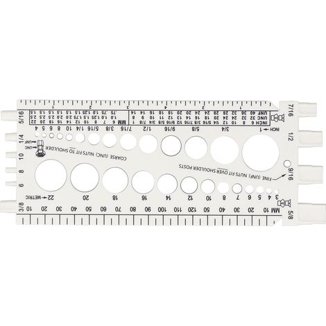 Integrierte ScrewFastner-Mutter, präzise und robuste Konstruktionsmessung für schnelle Montage, ideal für tragbare Werkzeugkästen (WEISS)