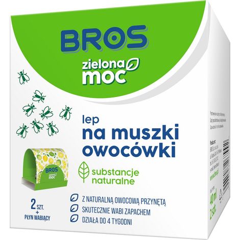 CARTA ANTI-MOSCHE DELLA FRUTTA GREEN POWER 2 PEZZI - BR 1824