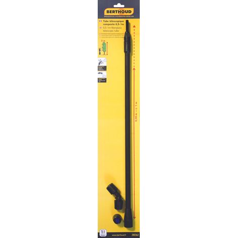 Tube telescopique composite 0,5-1m Stoprex / Profile - BERTHOUD - Garantie 2 ans