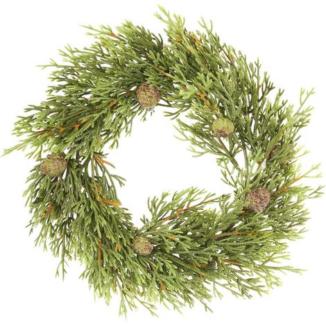ARPIMEX Coroncina Natale Tuia D 25 Cm Verde
