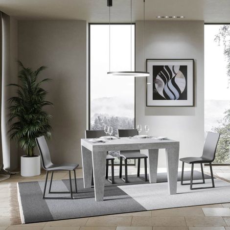 Tavolo allungabile 130/234x90 cm Spimbo cemento (1/4)