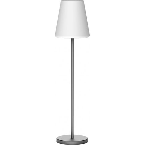 Piantana Solare a Led Grigio h119 cm