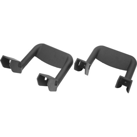 Marchepied latéral pour camion, ensemble noir en aluminium moulé thermolaqué, antidérapant robuste, compatible Chevrolet, pièce de remplacement universelle (1/5)