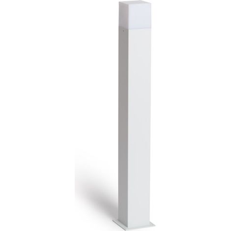 – Balise extérieure sur pied 74cm – Aluminium et PMMA – IP54 et IK08 – Alimentation 220V – Ampoule E27 non incluse (1/5)