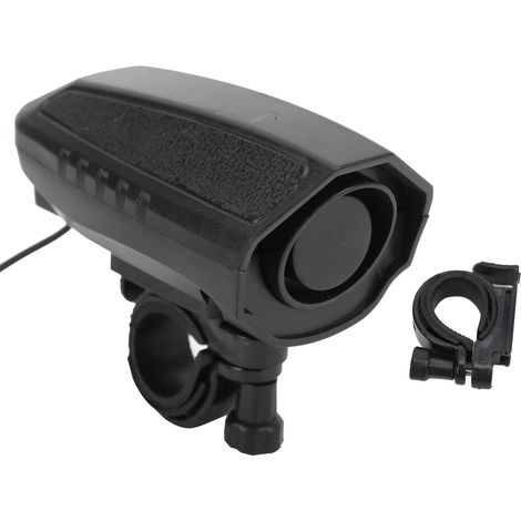 Bocina eléctrica para bicicletas: potente bocina de 110 dB con botón independiente y base fija. (1/5)