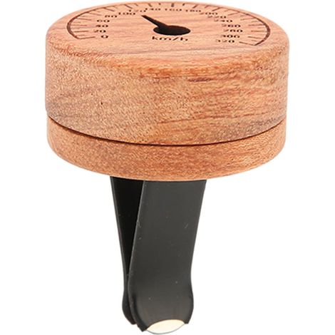 Diffuseur d'huiles essentielles portable en bois de rose pour voiture et bureau, favorisant le sommeil et la relaxation. (1/5)