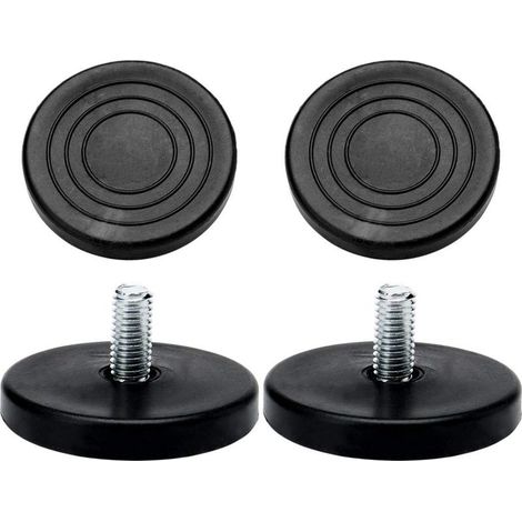 4 Pcs Pieds de Nivellement Meuble Réglable M8 x 17 x 50mm Pied de Meuble Patin de Meuble Jambe Pied de Table Chaise Base Protection Plancher Sol pour Meubles de Maison, Bureau (1/5)