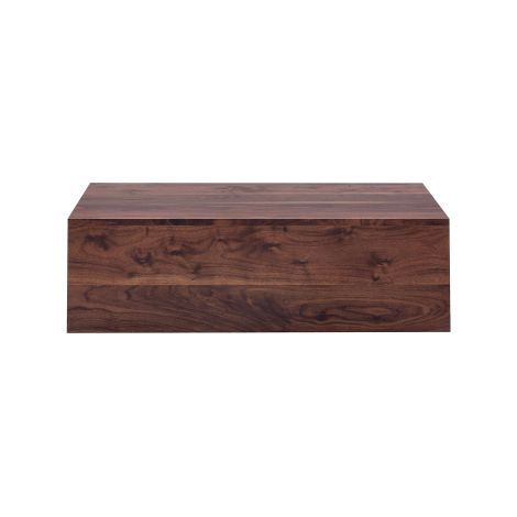 Table de salon rectangulaire en bois de noyer Dimensions 90×50×30 cm Parfait pour un style luxueux mod (1/5)