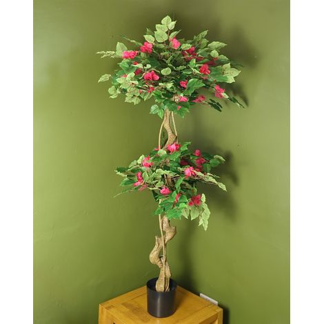150cm Pink Japanese Artificial Silk Bougainvillea Tree (1/4)